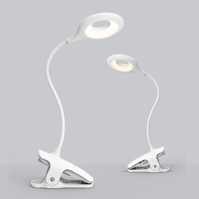 

OUTRACE LED charging lamp charging clip light bedroom bedside lamp three gear dimming 4000K