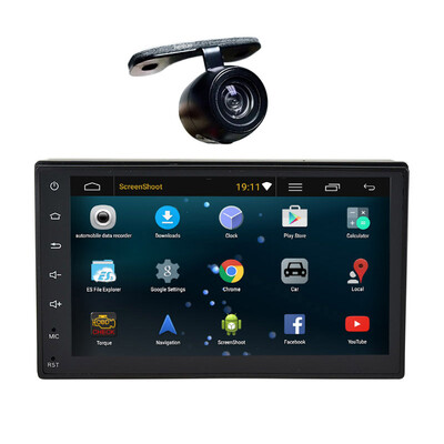 

Henhaoro 7" Android Car Stereo Gps Navigation Touch Screen Radio No DVD 2 DIN Resolution 1024x600 Head unit