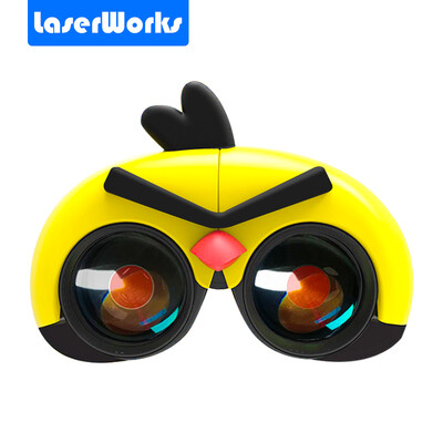 

LaserWorks Binoculars Cartoon Bird Children&39s Toy High-powered HD Pocket Portable