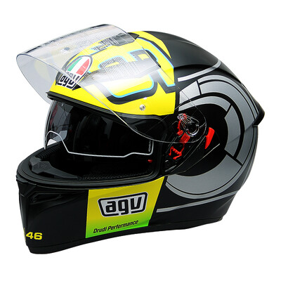 

AGV helmet K3 SV TOP double lens four seasons wide angle ventilation full face helmet Italy locomotive racing riding anti-fog running helmet matte moving WINTER TEST 2012