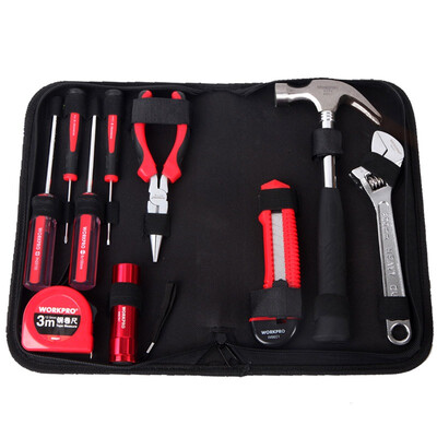 

Wanko WORKPRO W1210 portable household tool kit manual hardware repair kit 10 pieces of hardware tools