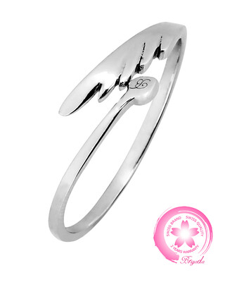 

BRIGADA Fashion Sterling Silver Promise Rings for Women, Angel's Wing Noble Design Finger Jewelry Rings Gift Boxes, Flexible Size