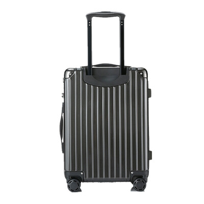 

LATIT Zipcase Trunk Silent Caster Trolley Case Men&39s&Women&39s Travel Lockbox 20 &quotSilver