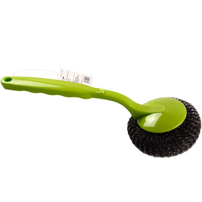 

Fengkang round wheel stainless steel long handle pot brush 030