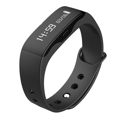 

Time beauty skmei smart watch men's outdoor sports pedometer Bluetooth rechargeable couple bracelet black L28T
