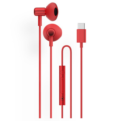 

Hammer smartisan half-ear headphones heartbeat version red
