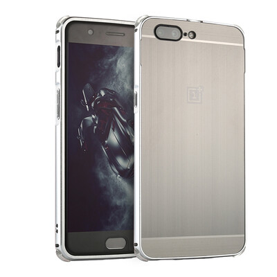 

OnePlus 5 Case Luxury Glossy Business Metal Back Cover