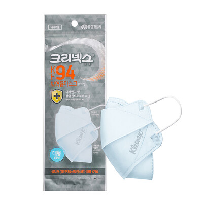 

KLEENEX From Kimberly-Clark Imported Korean version KF94 Mask Adult Men&women Anti-fog&dustproof KN95 Ear Wear Headband 1 Pack