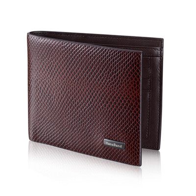 

HansBand® Free Shipping High quality New Hot Mens Genuine Leather Wallets Pockets Card Men Card Holders Purse Money Clips