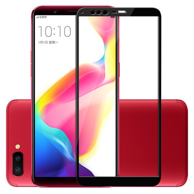 

ESCASE OPPOR11sPlus tempered film OPPOR11sPlus tempered film full-screen OPPO tempered film full-screen black
