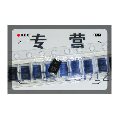 

Free shipping 50pcs TVS SMD TVS Diodes SMAJ6.0A 6.0V 400W DO-214AC SMA making AG