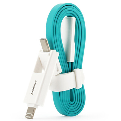 

выигрывает продукт данных фасетов зарядный кабель Micro USB / Lightning комбо сотовый телефон зарядный кабель интерфейса 0,8 м лимонным применяются к компании Apple Anzhuo Hua Samsung