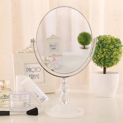 

Yuhuaze 3x magnified vanity mirror 8 inch round makeup cosmetic mirror