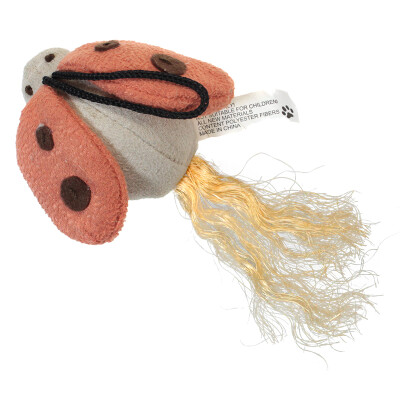 

Soleil pet cat toy contains catnip ladybug doll a bag of catnip