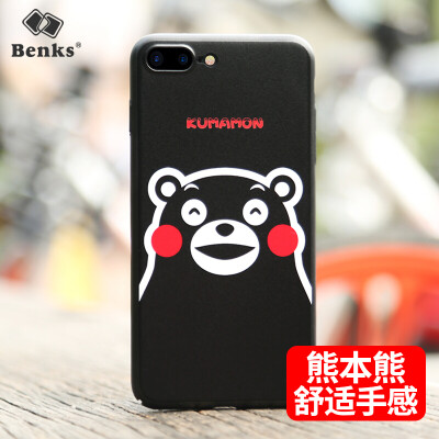 

Benks Apple iPhone8 Plus / 7 Plus Phone Case 8Plus / 7Plus Kumamoto Bear All-Inclusive Case Kumamoto Bear Series Hard Case Black