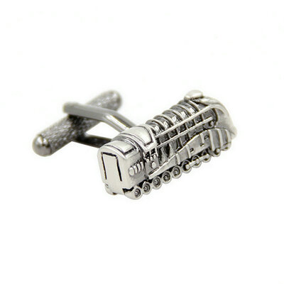 

Yoursfs® Copper with Gold Plated Locomotive Cufflink Mens Fashion Jewelry