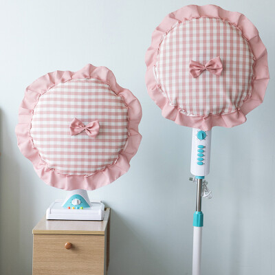 

Ou Runzhe electric fan cover rural style child floor fan dust cover 2 Pack