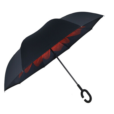

Cmon Double-layer Umbrella Men long handle C-type umbrella B015