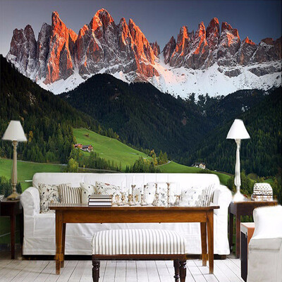 

Custom 3D Mural Wallpaper Green Natural Landscape Murals Living Room Bedroom TV Backdrop Wallpaper Home Decor Papel De Parede 3D