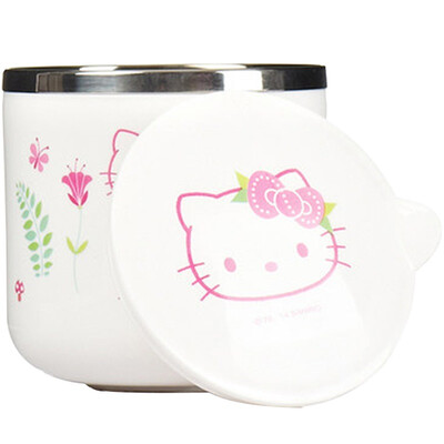 

Hello Kitty Kitty Cat Handle Hand Cup 260ml White