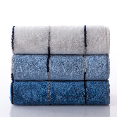

Gold towel home textile cotton plain towel simple face towel three loaded brown blue 2 blue 1 83g strip 70 33cm