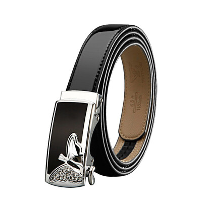 

Seven wolves belts ladies feng shine cowboy wild automatic buckle ladies belt fashion decoration fine belt pants belt female 7A427062400 big red