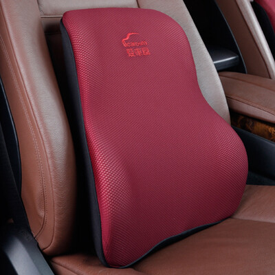 

ICAROOM car waist lumbar pillow space memory cotton pillow lumbar pad car office back cushion I-093MS-R