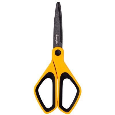 

Teflon Fizz Teflon scissors anti-stick stainless steel scissors office supplies orange JD8240