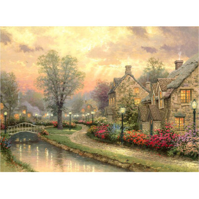 

Custom Photo Wallpaper 3D European Retro Beautiful Rural Scenery As Living Room Background Mural Wall Paper For Walls Home Decor