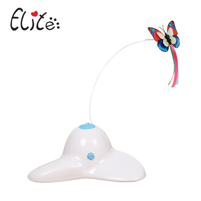 

Elephant Pet LWS173143-GRN Triangle Butterfly Fly Pet Electric Cat Toys Cat Interactive 360 ​​° Rotation Educational Toys
