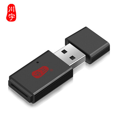 

Chuanyu USB30 high speed TFMicro sd mobile phone card reader black C308