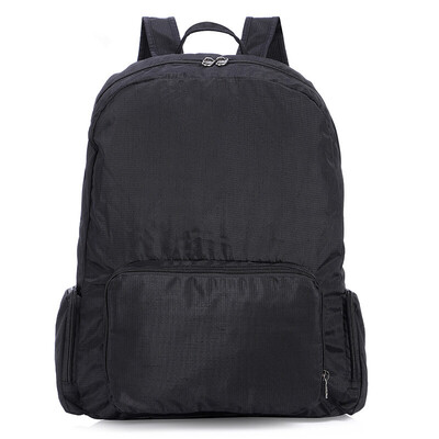 

INTERIGHT men&women light folding shoulder bag MW04 black 40 13 30CM