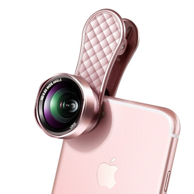 

Новизна (LIEQI) LQ-046 мобильный телефон широкоугольный объектив Macro Combo Kit Apple, iphone Huawei селфи внешние зеркальные камеры лепесток розы типа золота