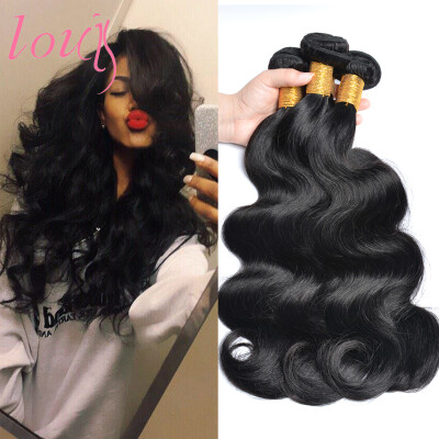 

Brazilian Body Wave Hair 3 Bundles lot Unprocessed Virgin Human Hair Weave Mink Brazilian Virgin Hair Body Wave 1B