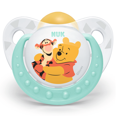 

NUK pacifier baby anti-flatulence comfort pacifier latex Disney sleep type 0-6 months pattern color random Germany imports