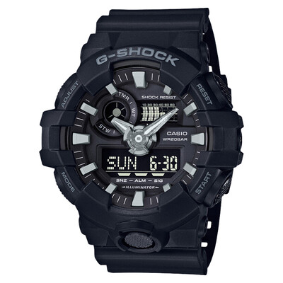 

Casio (CASIO) G-SHOCK МОЛОДЕЖНОЙ серии циферблат дизайн перспектива шок водонепроницаемых спортивные часы для мужчин кварцевых часов GA-700-4A