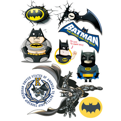 

LMA Loma Car 3D Sticker Personality Sticker Spiderman Cartoon Sticker Set