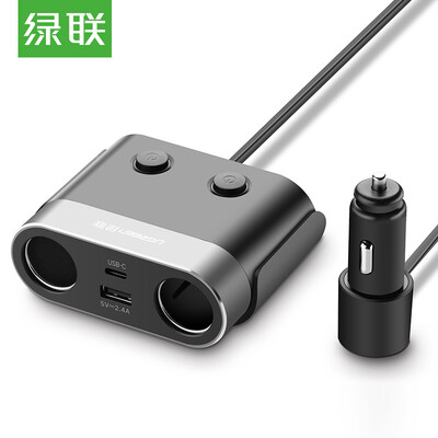 

Зеленый Автомобильное зарядное устройство с USB-C + 2.4A быстрая зарядка с задержкой три автомобиля зарядное устройство яблоко Andrews PD зажигалкой особенности автомобильное зарядное устройство поддерживает iPhone8 Huawei проса 630,782