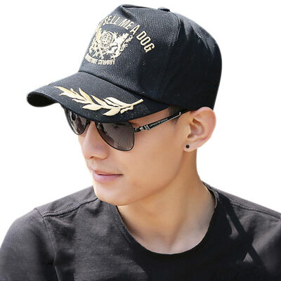 

MAXVIVI Baseball Cap Unisex Outdoor Climbing Sports Fashion Casual Cap MMZ743030 Black