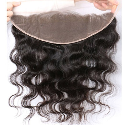 

Remeehi Free Part Ear To Ear 13x4" Full Frontal Lace Closure Body Wave Bleached Knots With Baby Hair Unprocessed Human Hair