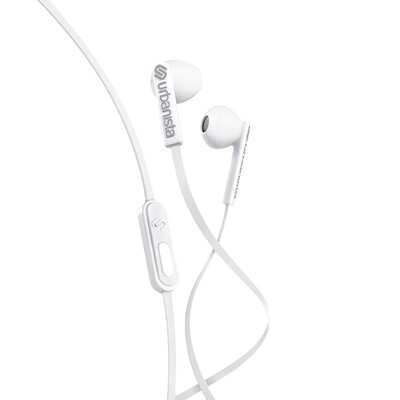 

Urbanista San Francisco Trend Music Wired Headphone Earbuds Noodles Line Control With Wheat Subwoofer Stereo Universal Mobile Phone Moire