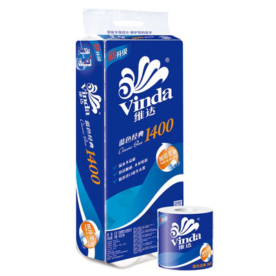 

Vinda Roll Blue Classic 3 layers 200g toilet paper * 10 rolls