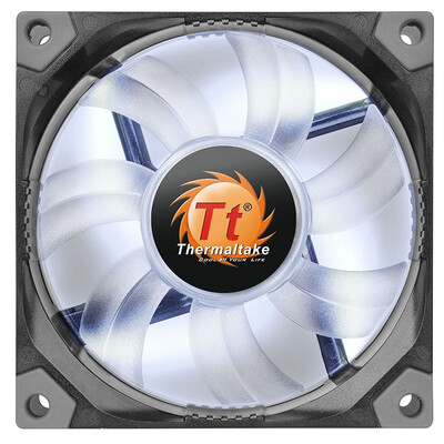 

Tt (Thermaltake) Luna 8 см белый вентилятор шасси (гидравлические подшипники / усиленный шок / двухслойный изогнутый вентилятор / технология отключения звука / 3Pin / large 4Pin common)