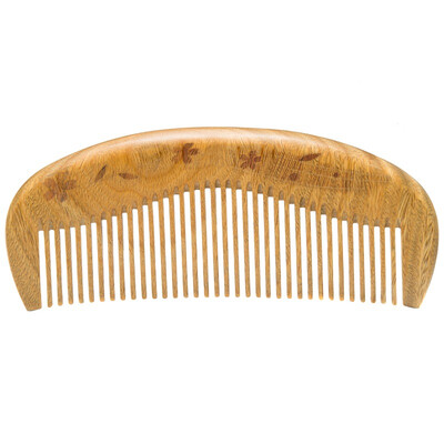 

Jingdong supermarket comb incense dense teeth round jade sandalwood combing his girlfriend creative gift to send girlfriend birthday gift comb gift box M1802