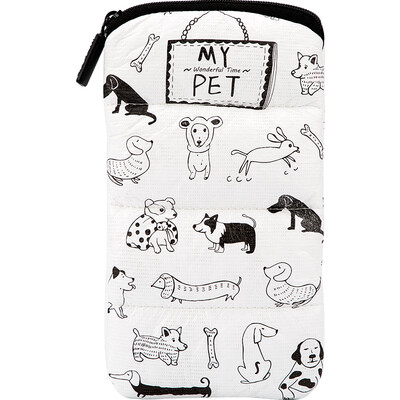 

Kinbor creative pencil bag large capacity stationery bag student school supplies neon sleeping bag DTB6258