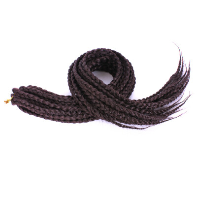 

24 Inch synthetic box braids Crochet Braids Hair Extension Ombre Color Straight Braiding Hair Crochet Braids Hair Extension