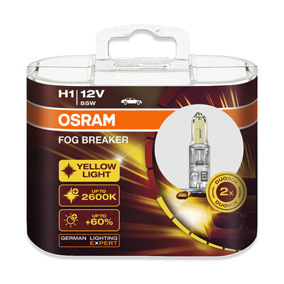 

Osram OSRAM fog Walker H1 yellow light bulb headlamp bulb low beam light bulb light bulb lamp brightening 60 color temperature 2600K 12V55W