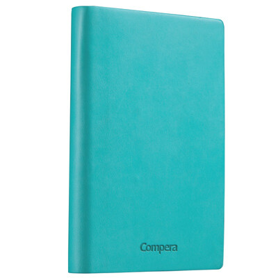 

Hearts COMIX C8022 A5 Fashion Leather Notebook Notepad Diary Compera Colorful 154 pages Blue