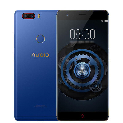 

Nubia Z17 Lite 5.5-дюймовый 4G LTE-смартфон 6 ГБ 64 ГБ 13,0 Мп Двойная камера заднего вида Snapdragon 653 Octa Core Android 7.1 - синий