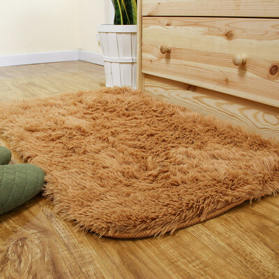 

Богатый рейтинг (FOOJO) плюшевые коврики нескользящей Doormat входных ковриков 50 * 80см верблюдах